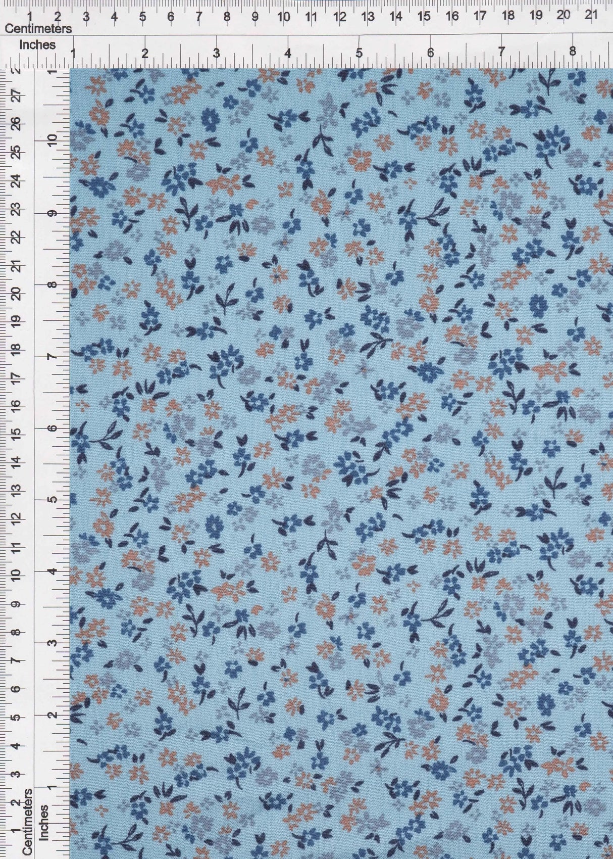 Rayon Crepon Ditsy Vintage Floral Fabric, Lightweight Woven 50/52" Wide