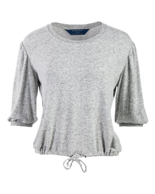 Women's Cuddle Puff Sleeve Top