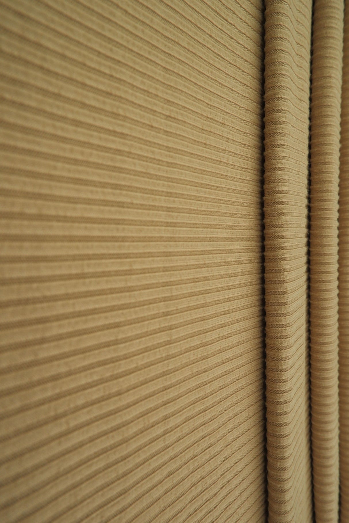 Rib Solid Stretch Knit Fabric