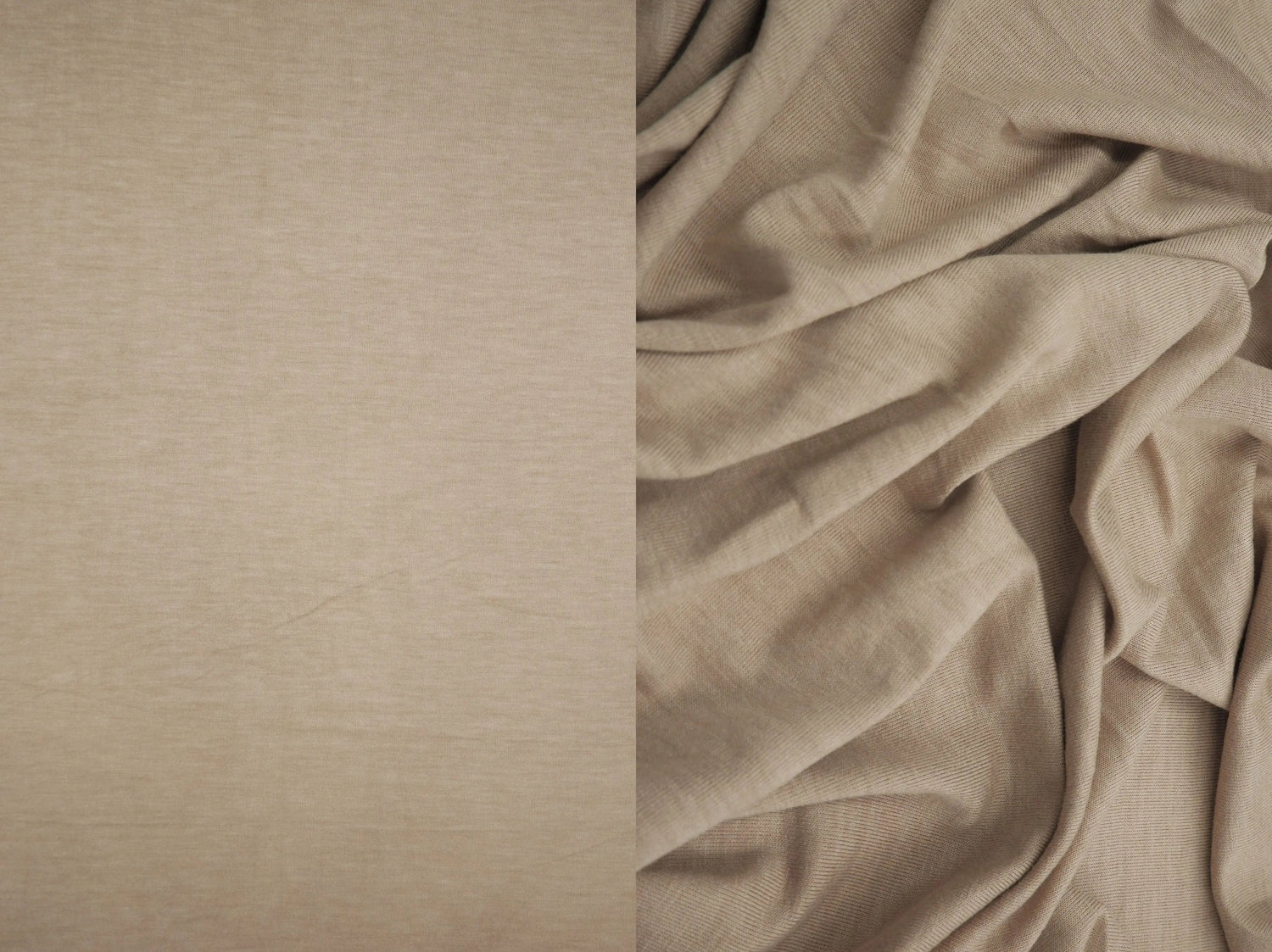 1 Yard Vortex Washed Jersey Solid Fabric, 58/60'' Wide Rayon Spandex Blend