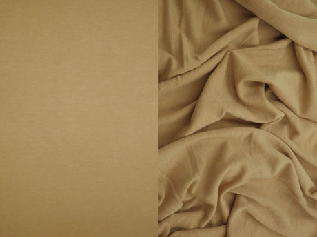 1 Yard Vortex Washed Jersey Solid Fabric, 58/60'' Wide Rayon Spandex Blend