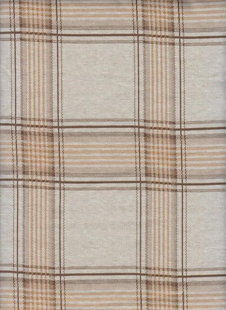 1 Yard Soft Plaid Jacquard Double Knit Fabric Stretch Material 58/60 Inches Wide