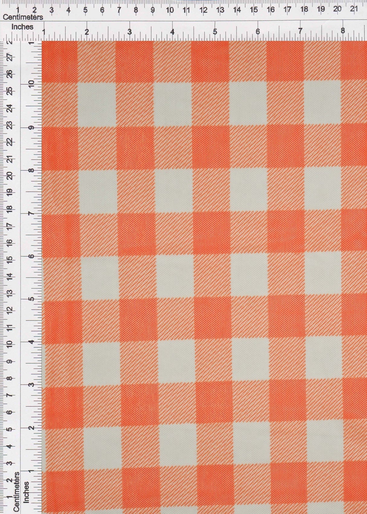 Mesh Flocking Plaid Print Fabric
