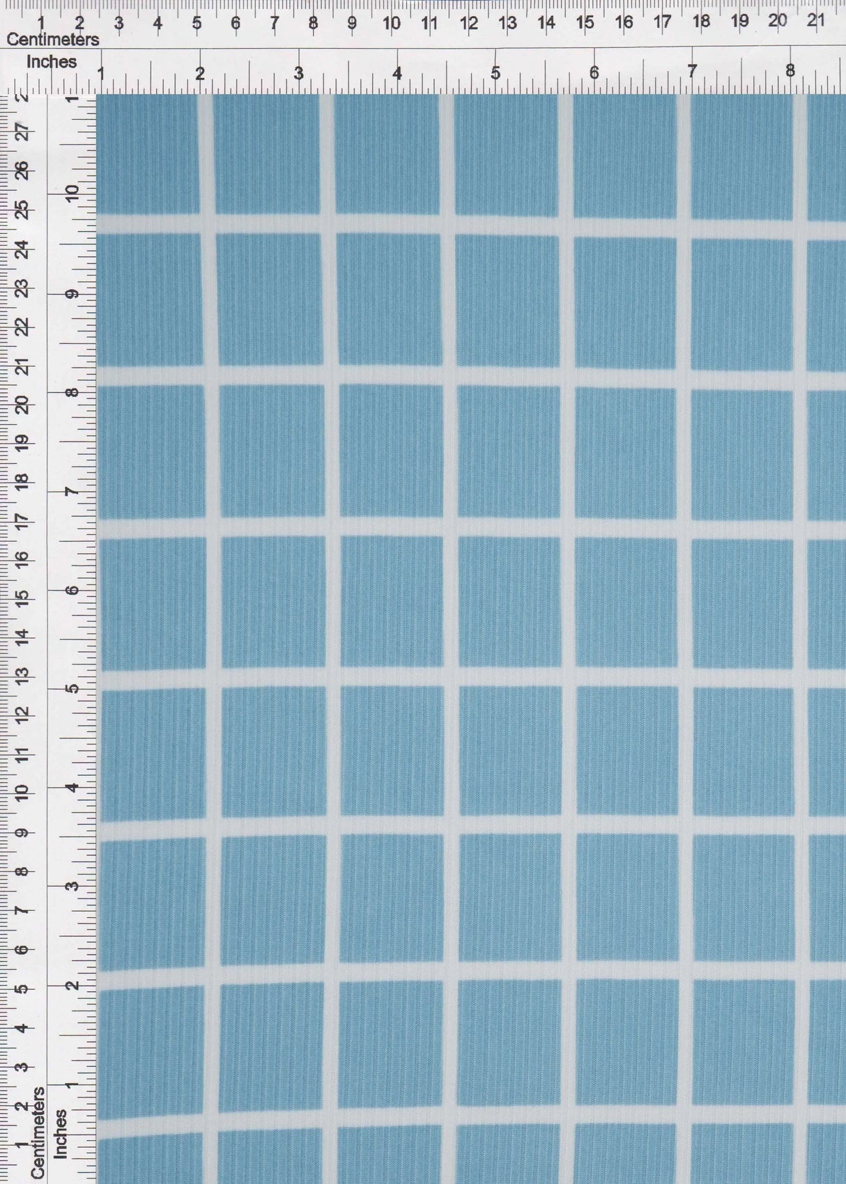 4x2 Yummy Rib Plaid Fabric Stretch Windowpane Knit, 58/60" Wide