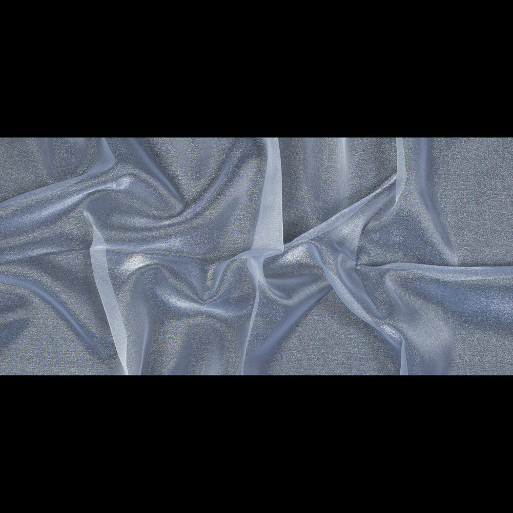 Sparkle Nylon Organza - White