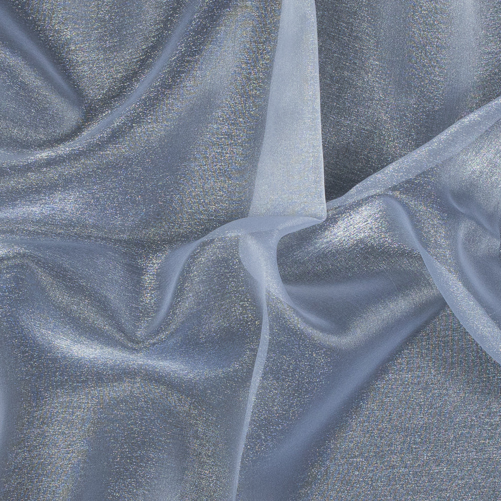 Sparkle Nylon Organza - White
