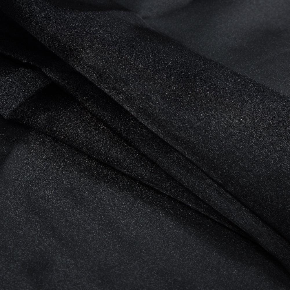 Sparkle Nylon Organza - Black