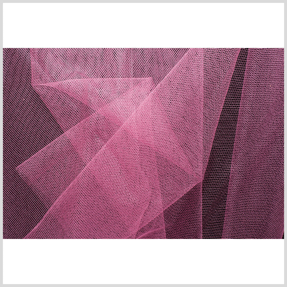 Diamond Net Nylon Tulle - Dusty Rose - Kaitlyn Collection