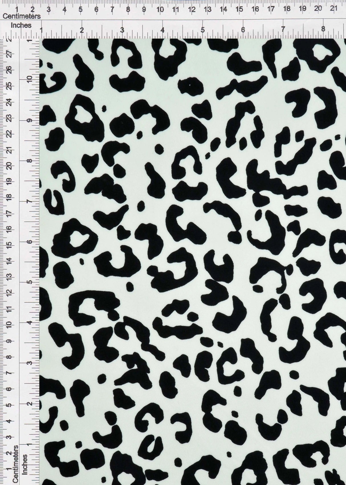 1 Yard Animal Print DTY Brushed Knit Fabric Soft Stretch 58 Inches Wide