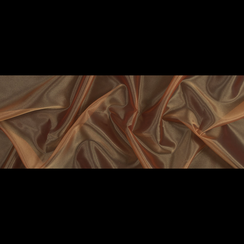 Iridescent Polyester Organza - Orange