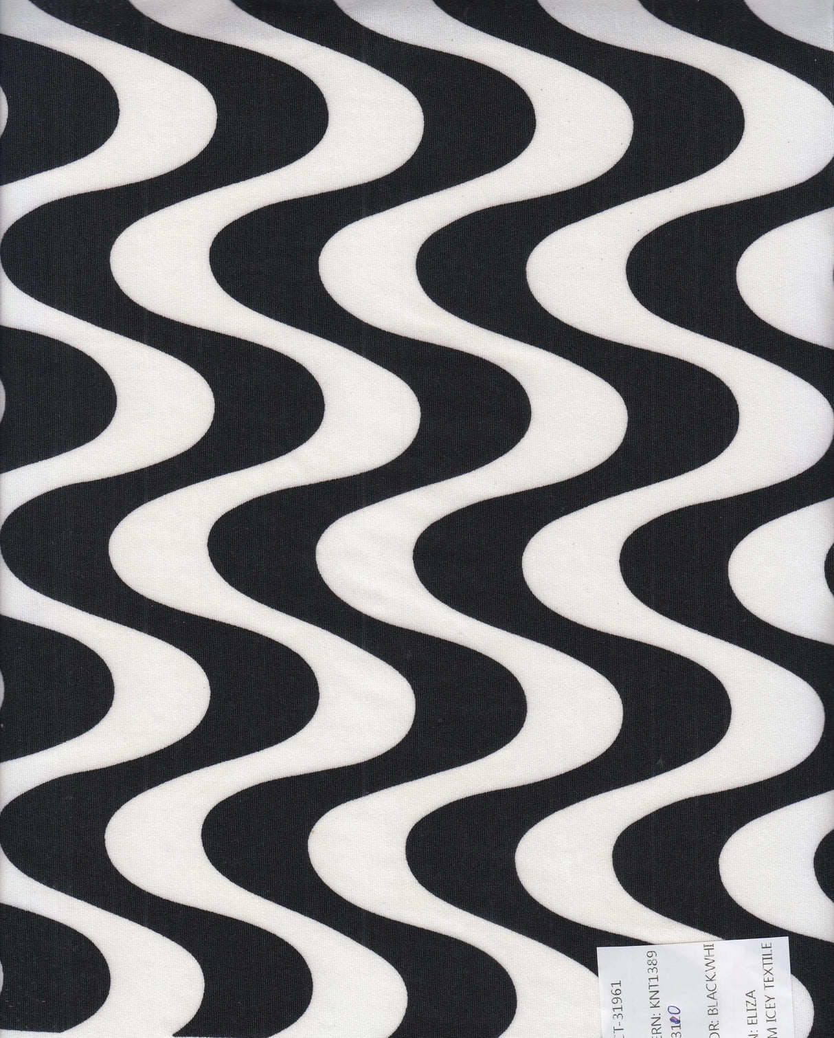 1 Yard DTY Brushed Knit Fabric Geometric Print Soft Stretch 58 Inches Wide