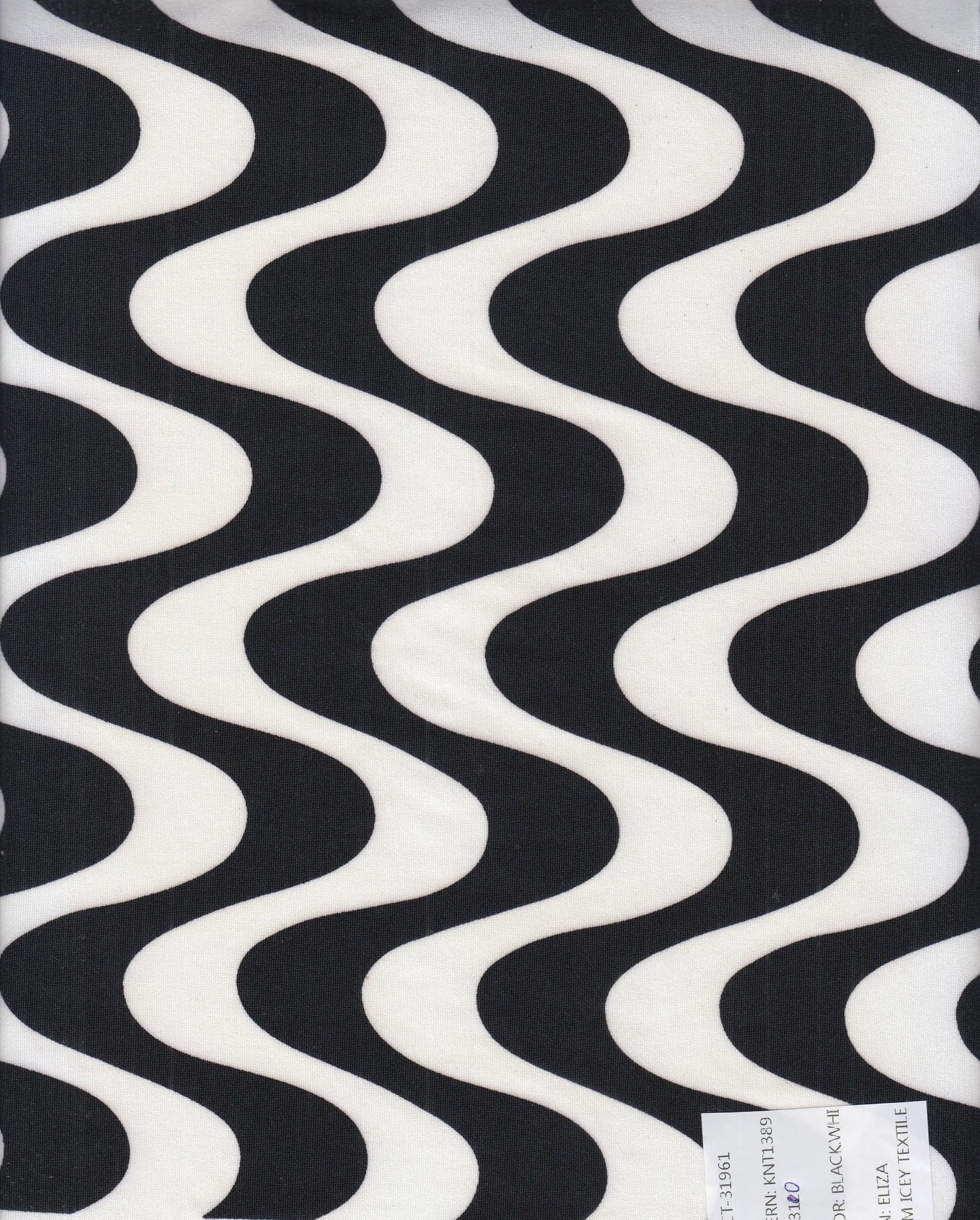 1 Yard DTY Brushed Knit Fabric Geometric Print Soft Stretch 58 Inches Wide