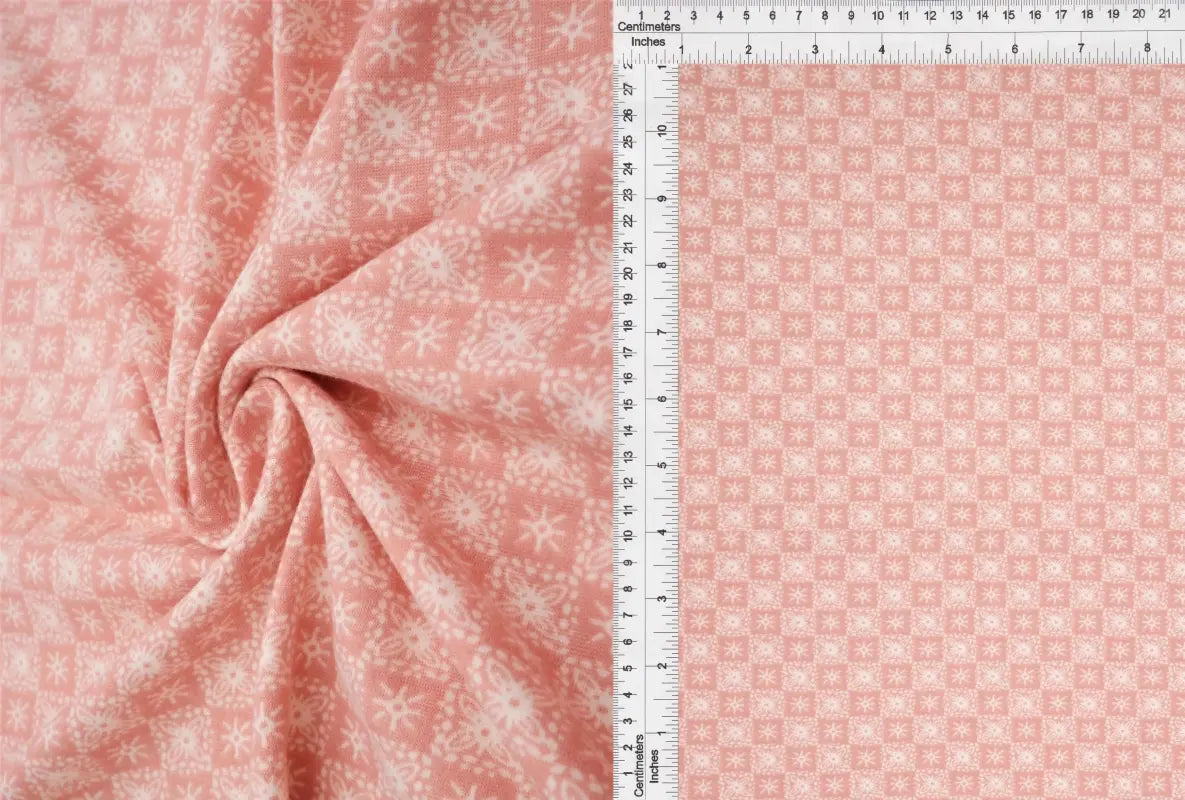 Stretch Polyester Spandex DTY Brush Geometric Print Fabric 58/60 Inches