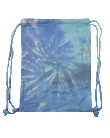 Tie-Dyed Drawstring Backpack