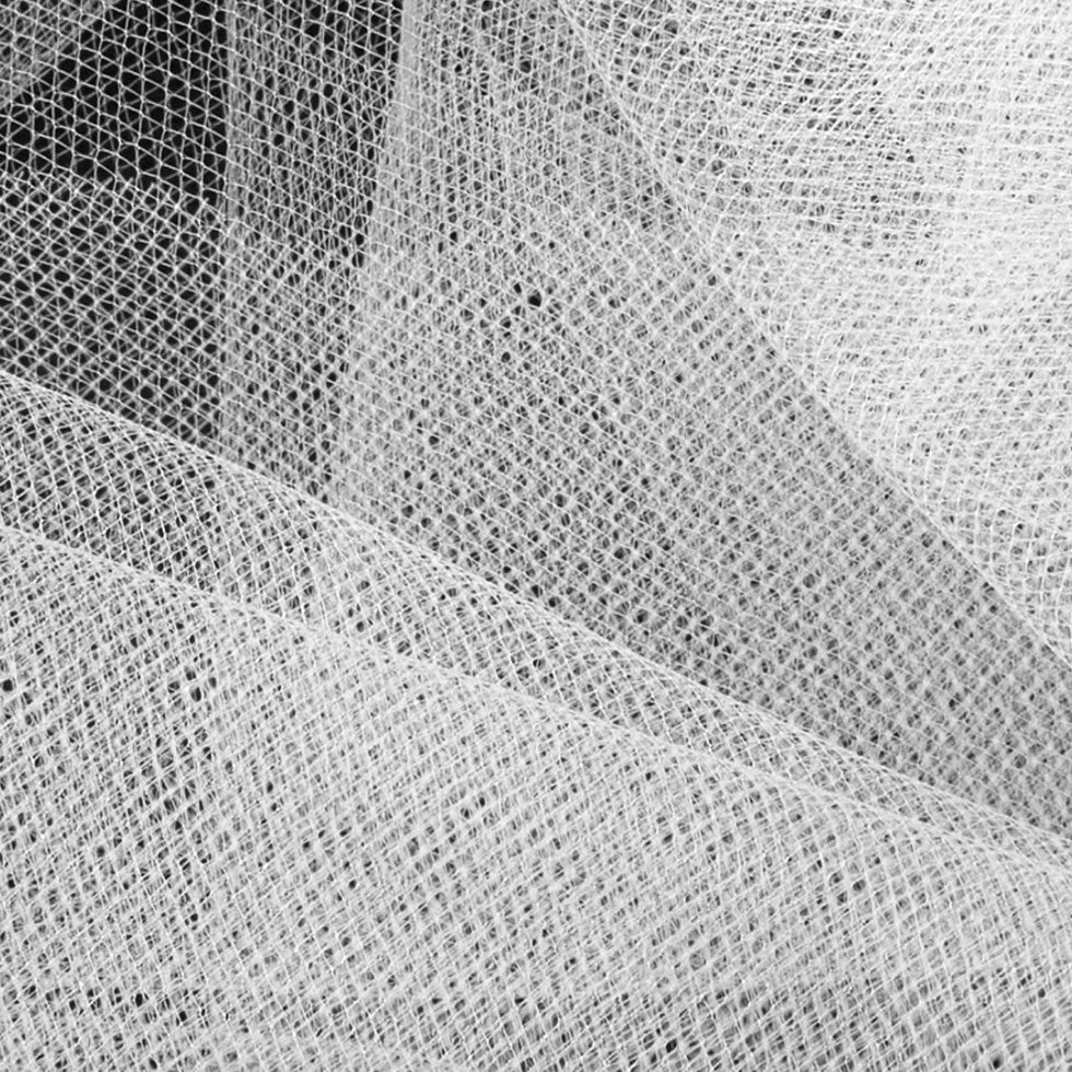 Nylon Tulle 108" - White - Pavlova Wide Collection