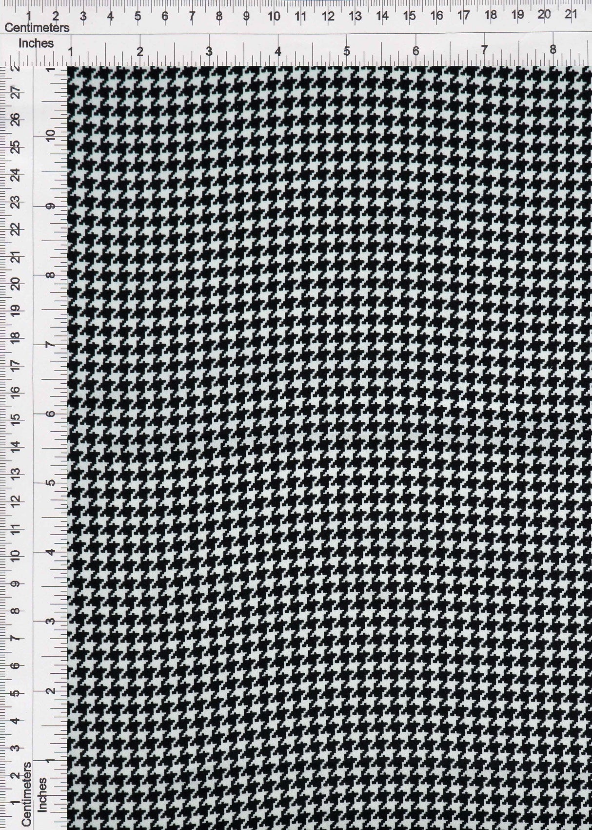 Bubble Satin Houndstooth Print Fabric