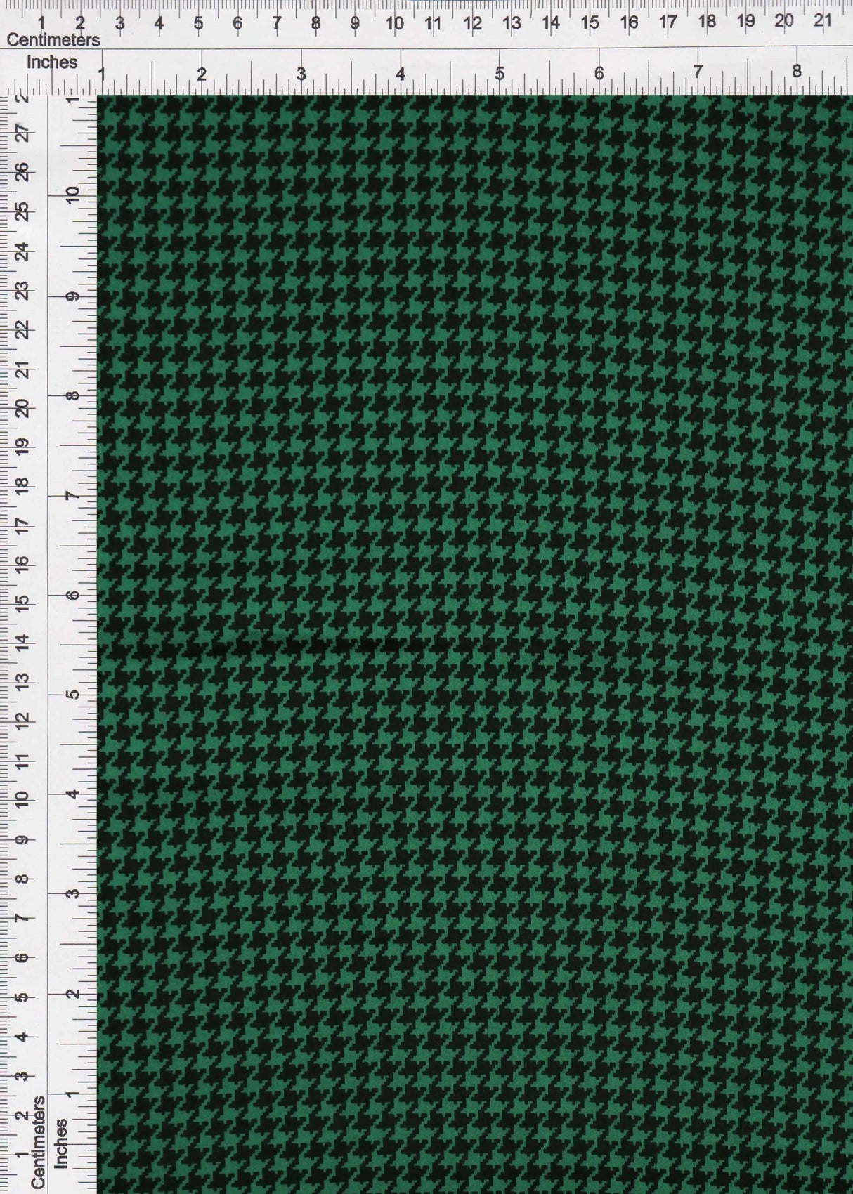 1 Yard Bubble Satin Houndstooth Print Fabric, 58/59'' Wide 97% Polyester, 3% Spandex