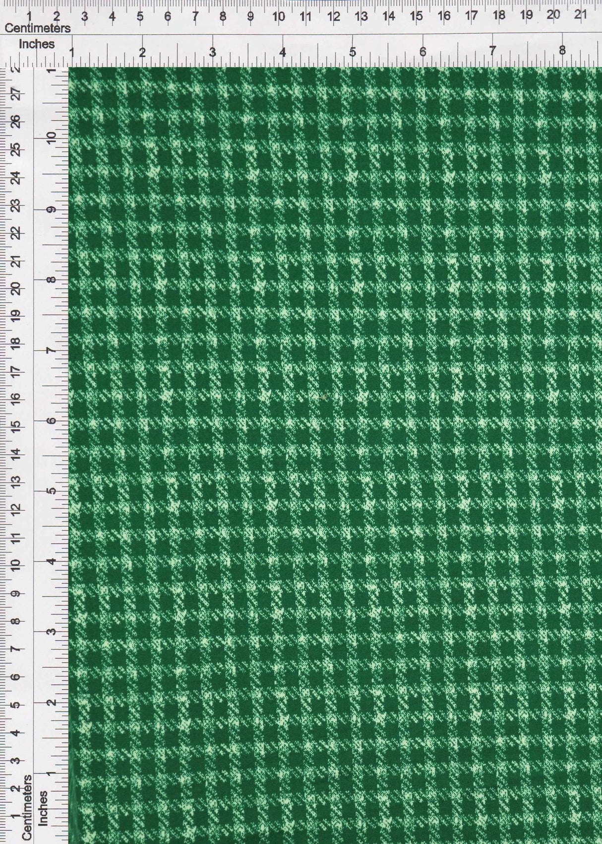 1 Yard Plaid Checker DTY Brushed Knit Fabric Soft Stretch 58 Inches Wide