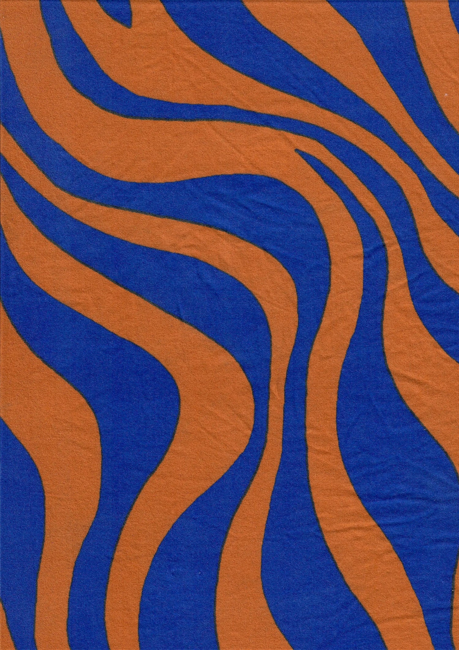 1 Yard Zebra Animal DTY Brushed Knit Fabric Soft Stretch 58 Inches Wide