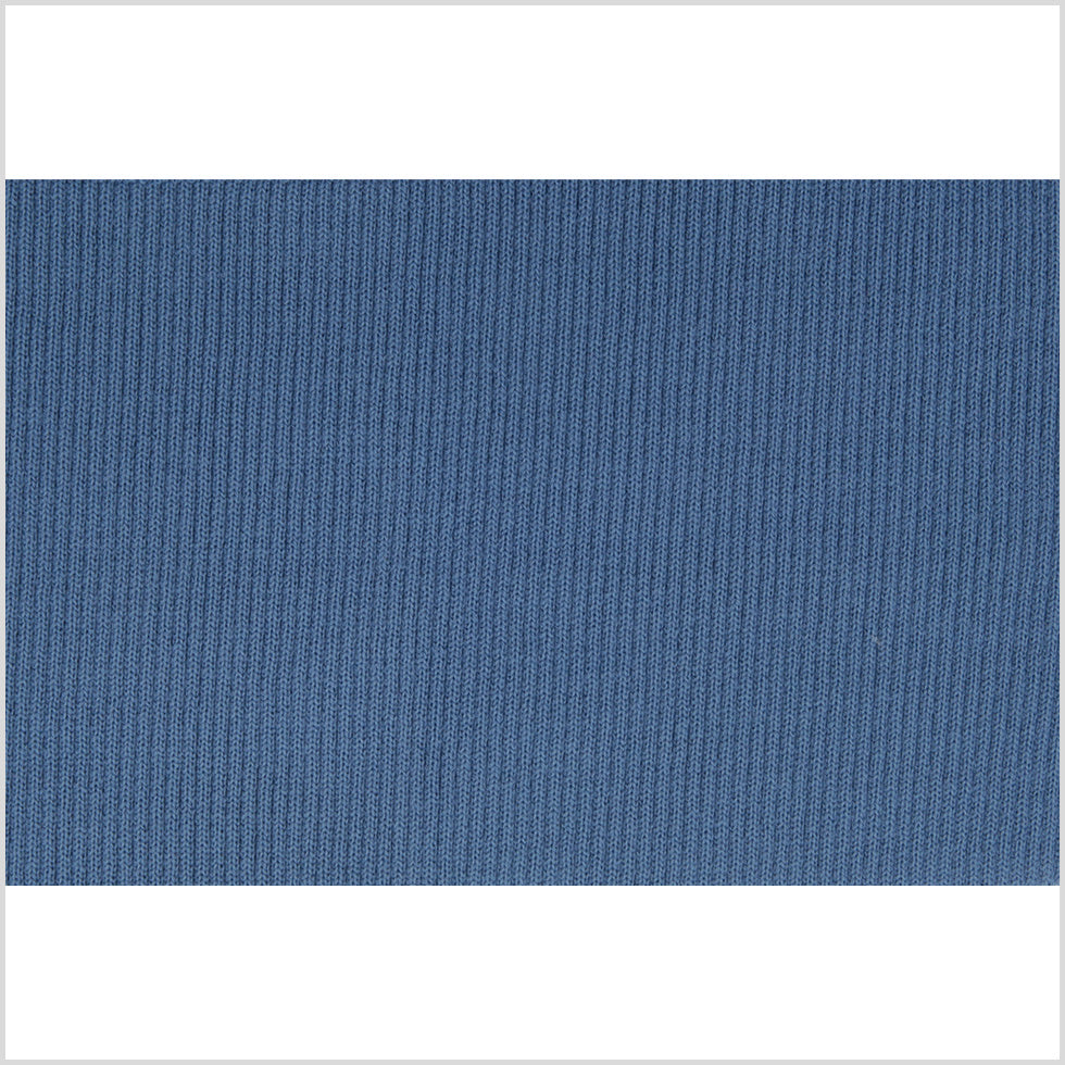 Columbia Blue Rib Knit - 7" X 38"