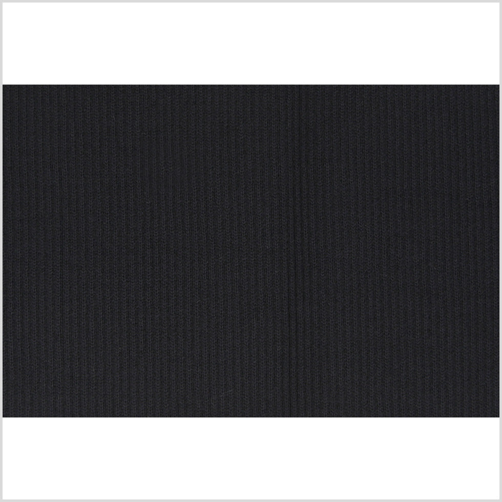 H. Navy Rib Knit Trim - 7" x 38"