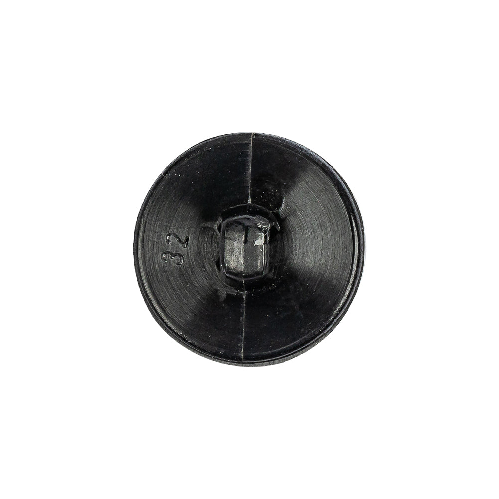 Metallic Silver Button - 32L/20mm