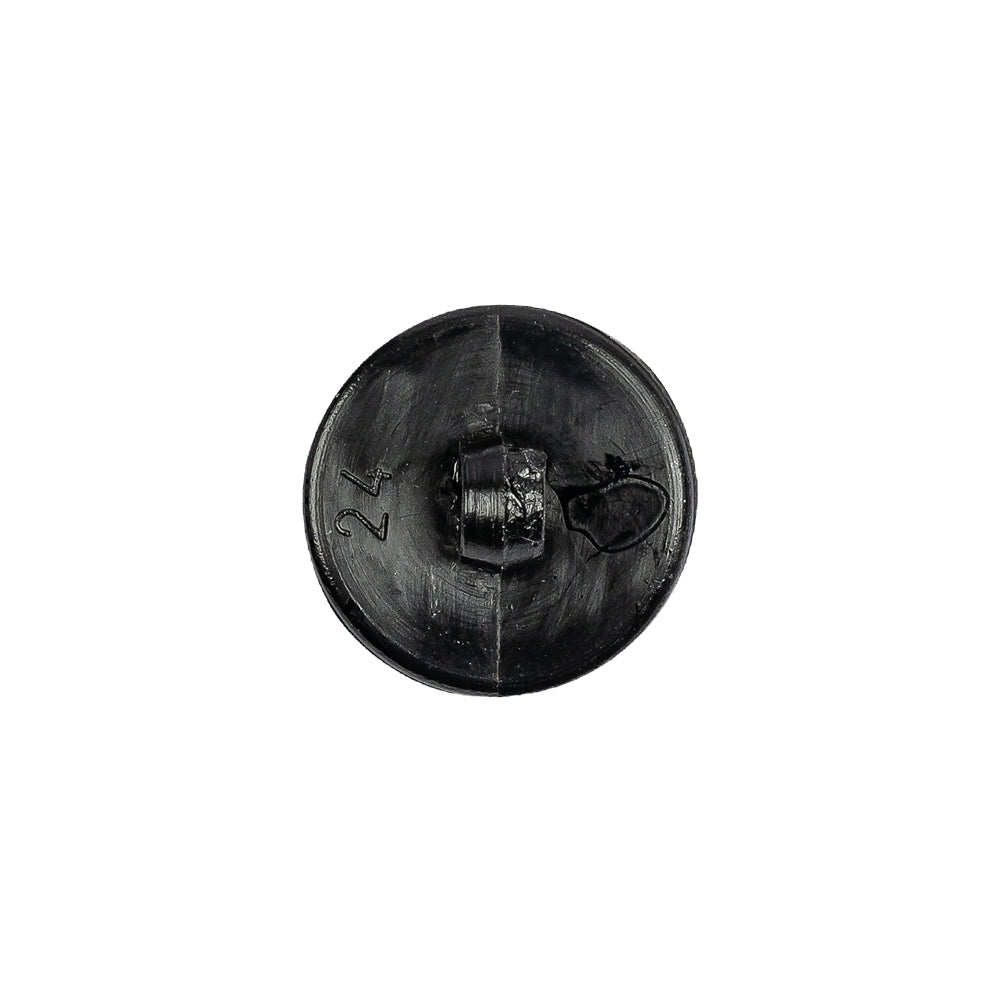 Metallic Silver Button - 24L/15mm