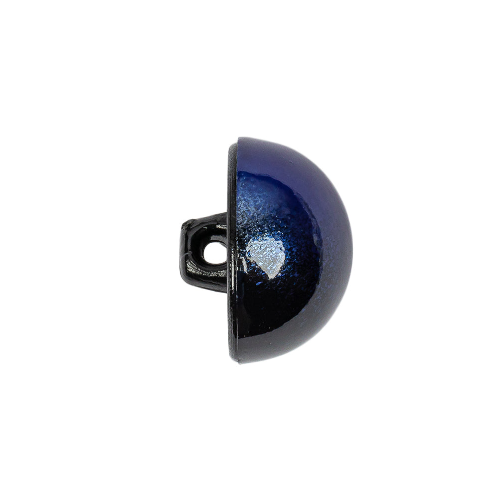 Metallic Navy Blue Button - 32L/20mm
