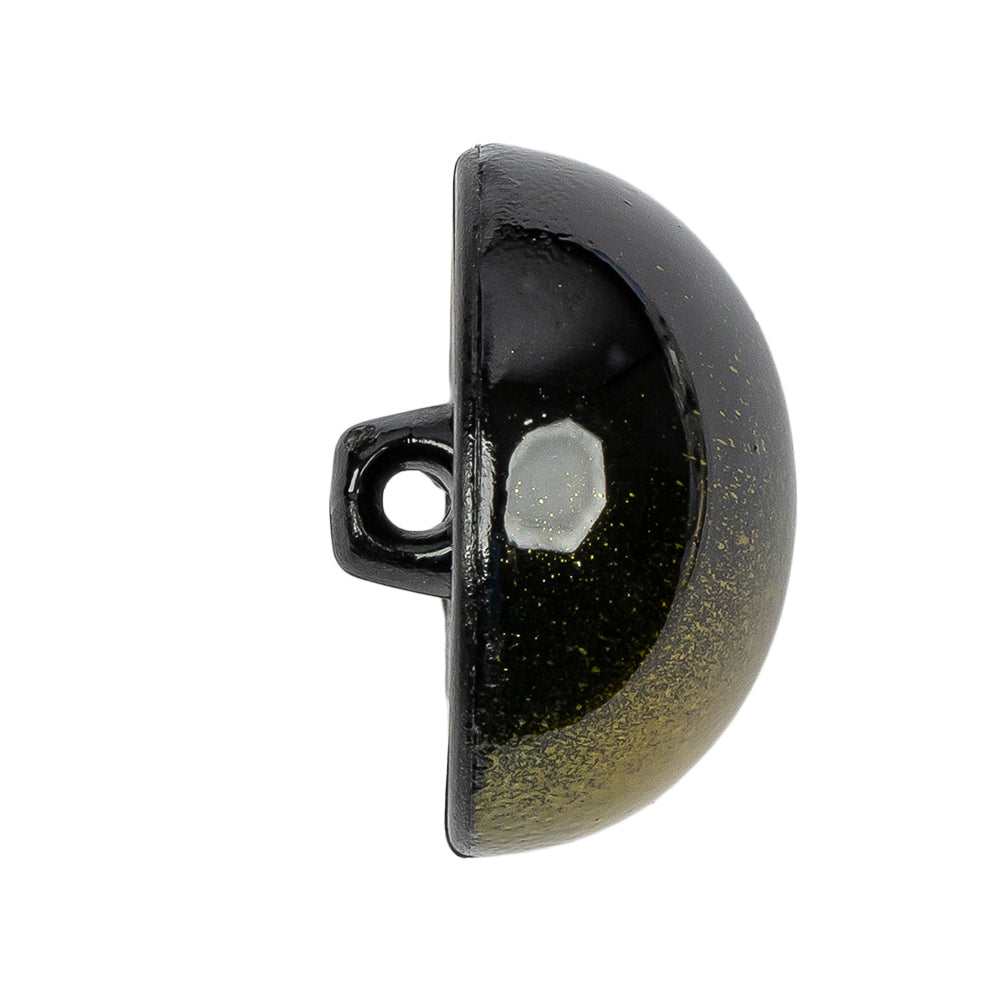 Metallic Yellow Button - 44L/28mm