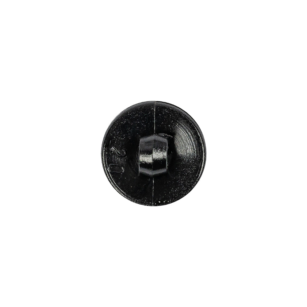 Italian Metallic Yellow Shank Back Button - 20L/12.5mm
