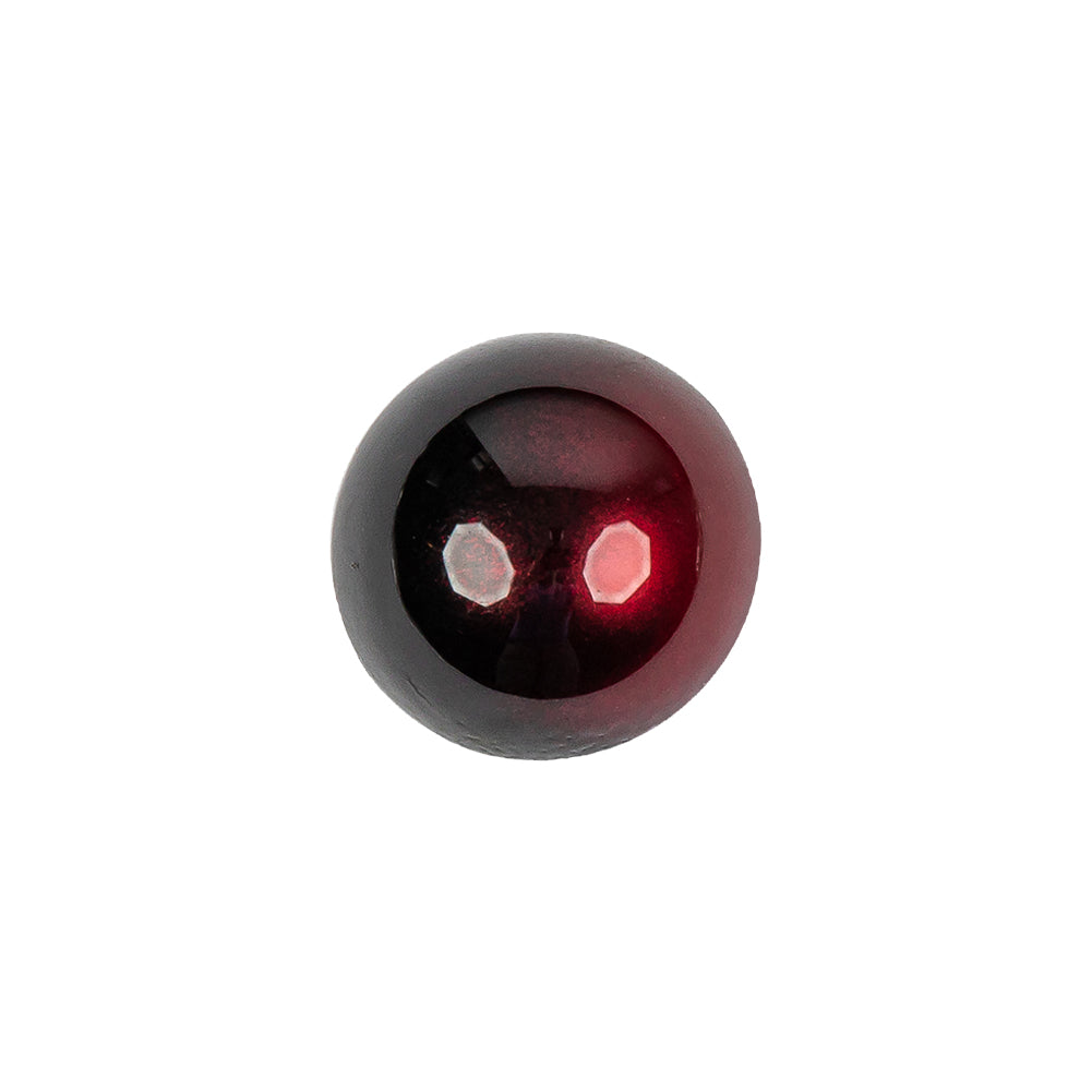 Metallic Red Button - 24L/15mm