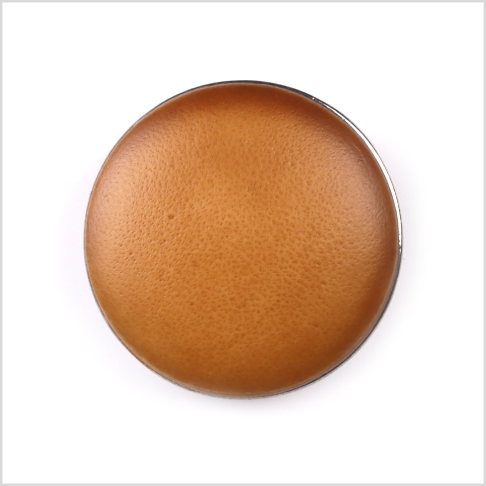 Light Brown Zamac Button - 24L/15mm