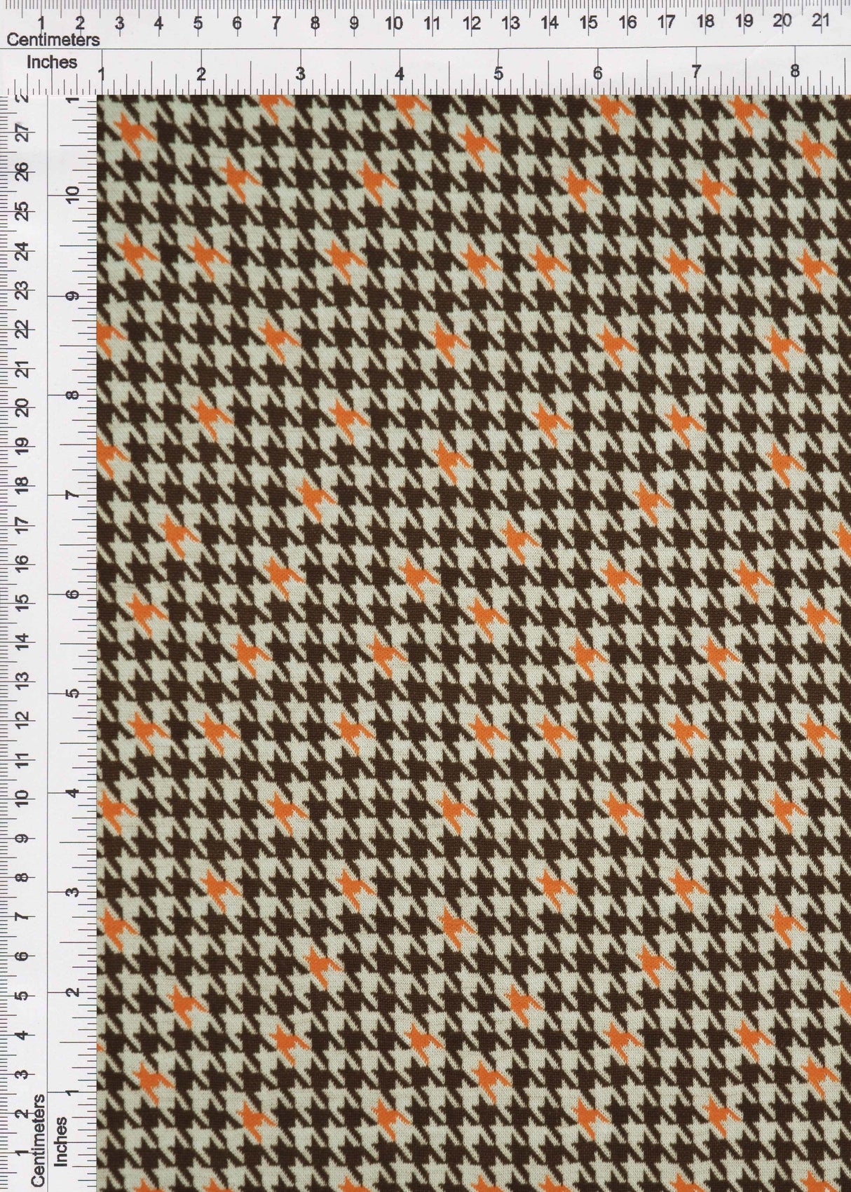 Houndstooth Double Knit Jacquard Fabric