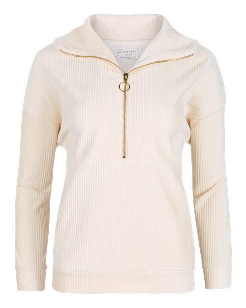 Women's Manchester Corded Quarter-Zip Pullover