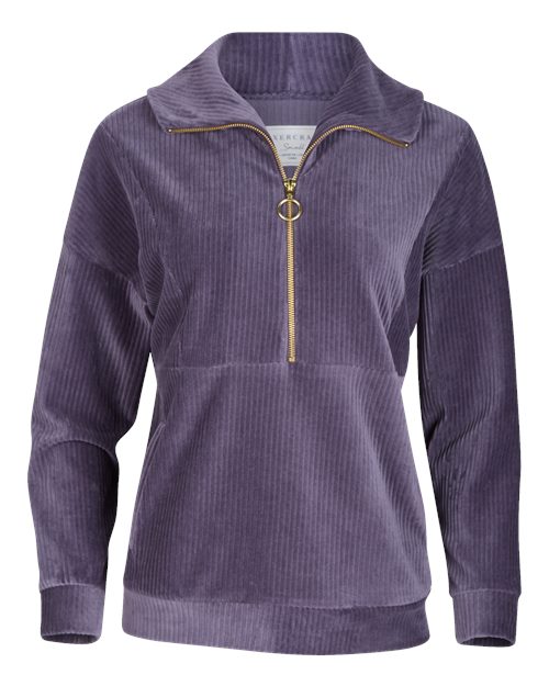 Women's Manchester Corded Quarter-Zip Pullover