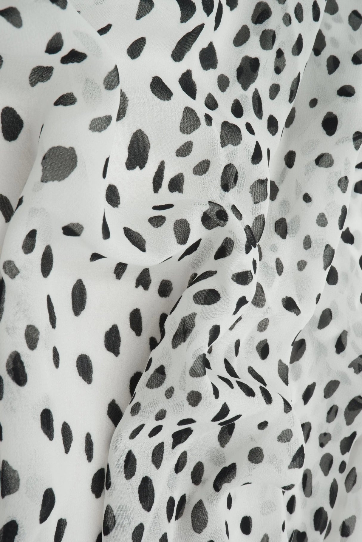 Lightweight Animal Print Cotton Chiffon 70GSM, 57/58'' Wide