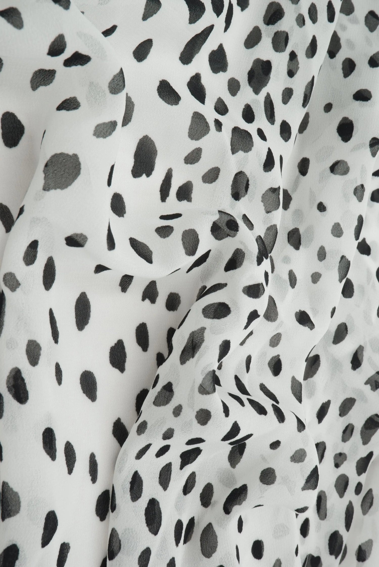 Lightweight Animal Print Cotton Chiffon 70GSM, 57/58'' Wide