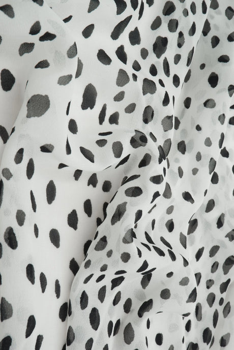 Lightweight Animal Print Cotton Chiffon 70GSM, 57/58'' Wide