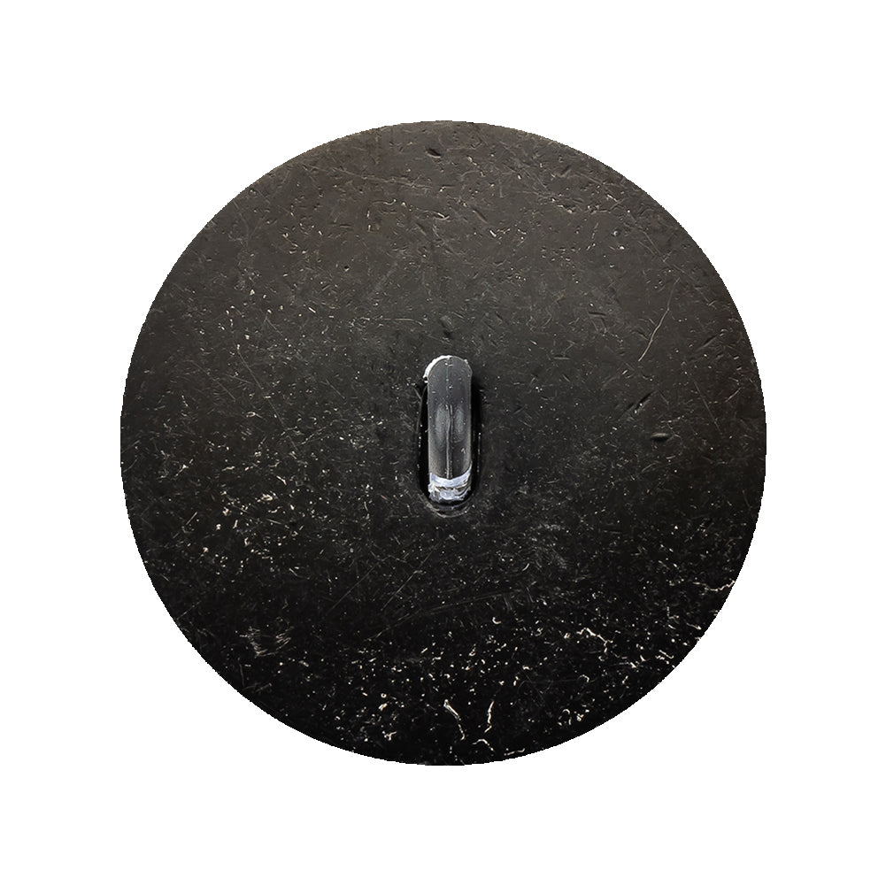 Dark Gray Zamac Button - 44L/28mm