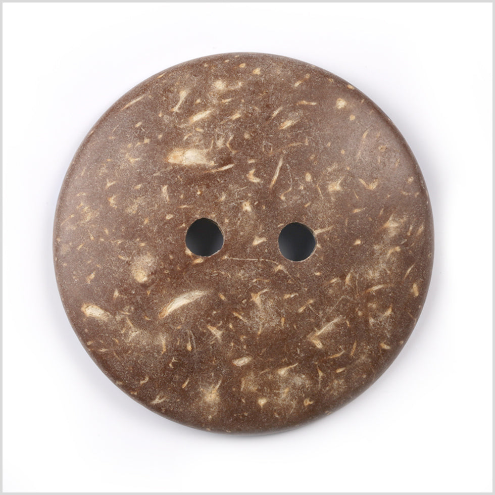 Blue 2-Hole Coconut Button - 36L/23mm