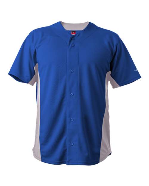 Alleson Athletic Unisex Crush Full Button Baseball Jersey