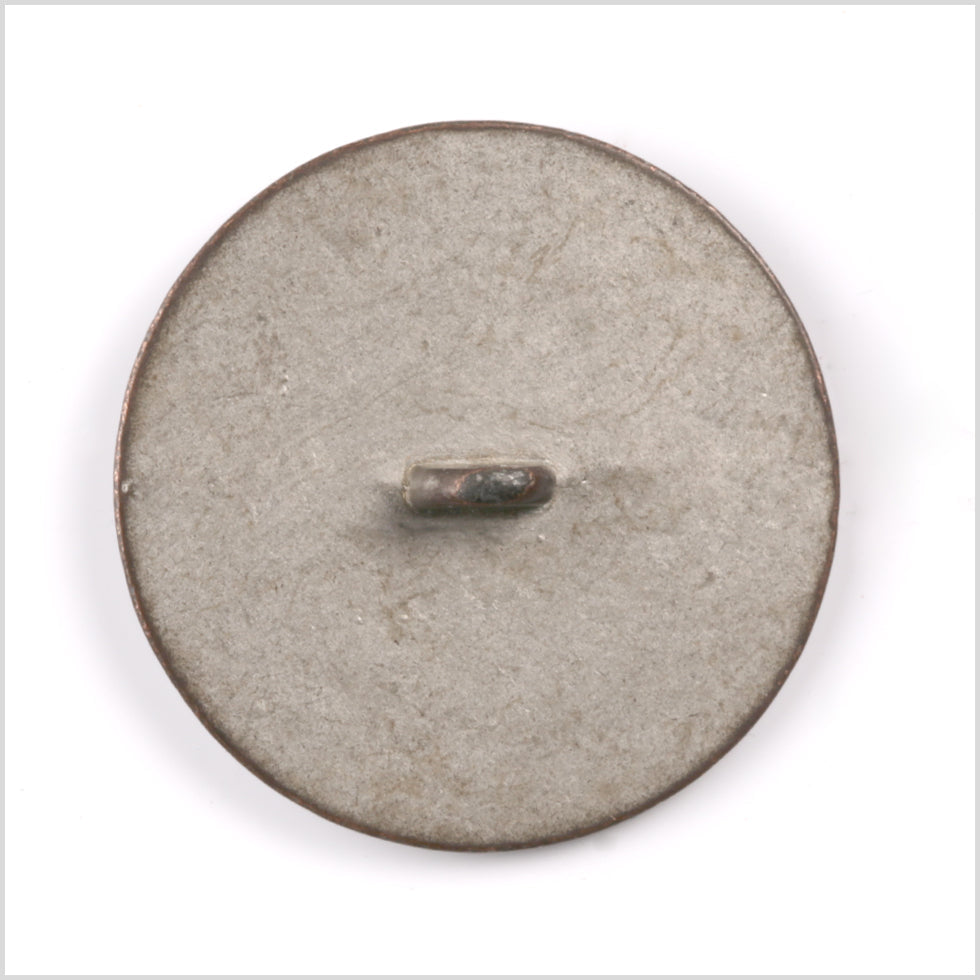 Silver Coin Metal Shank Back Button - 44L/28mm
