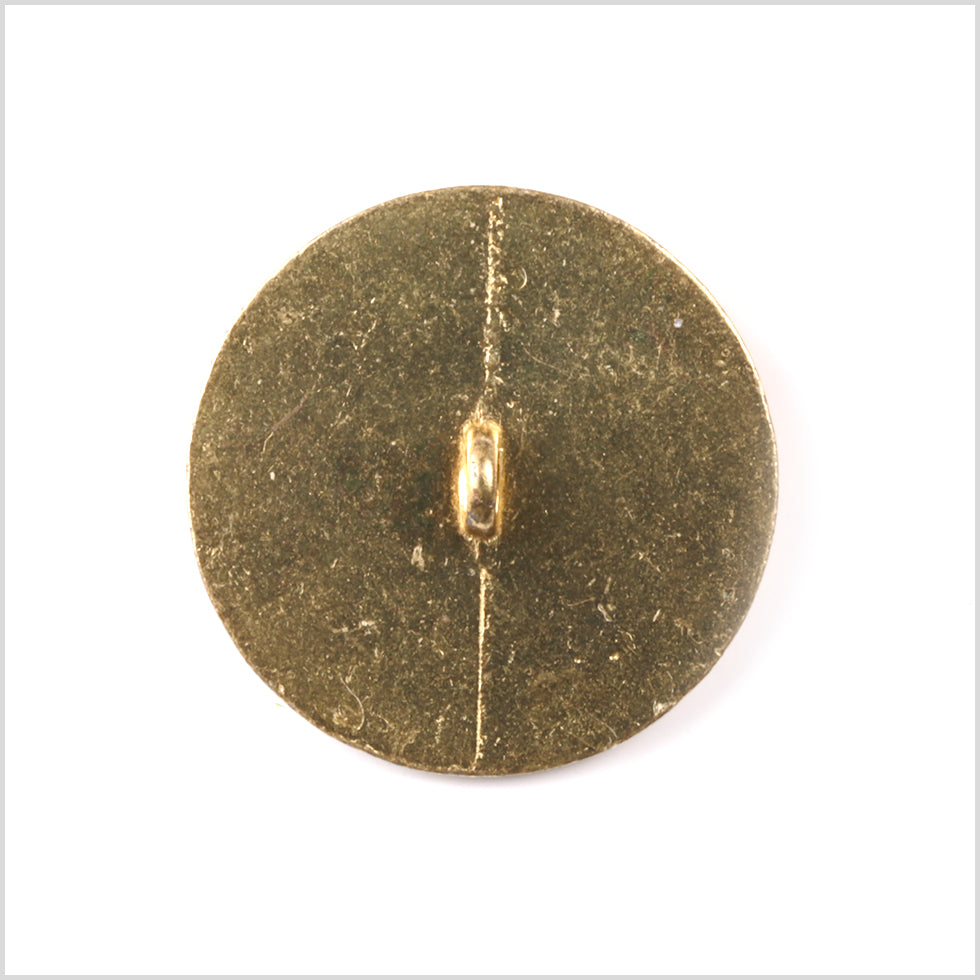 Gold Coin Metal Shank Back Button - 24L/15mm