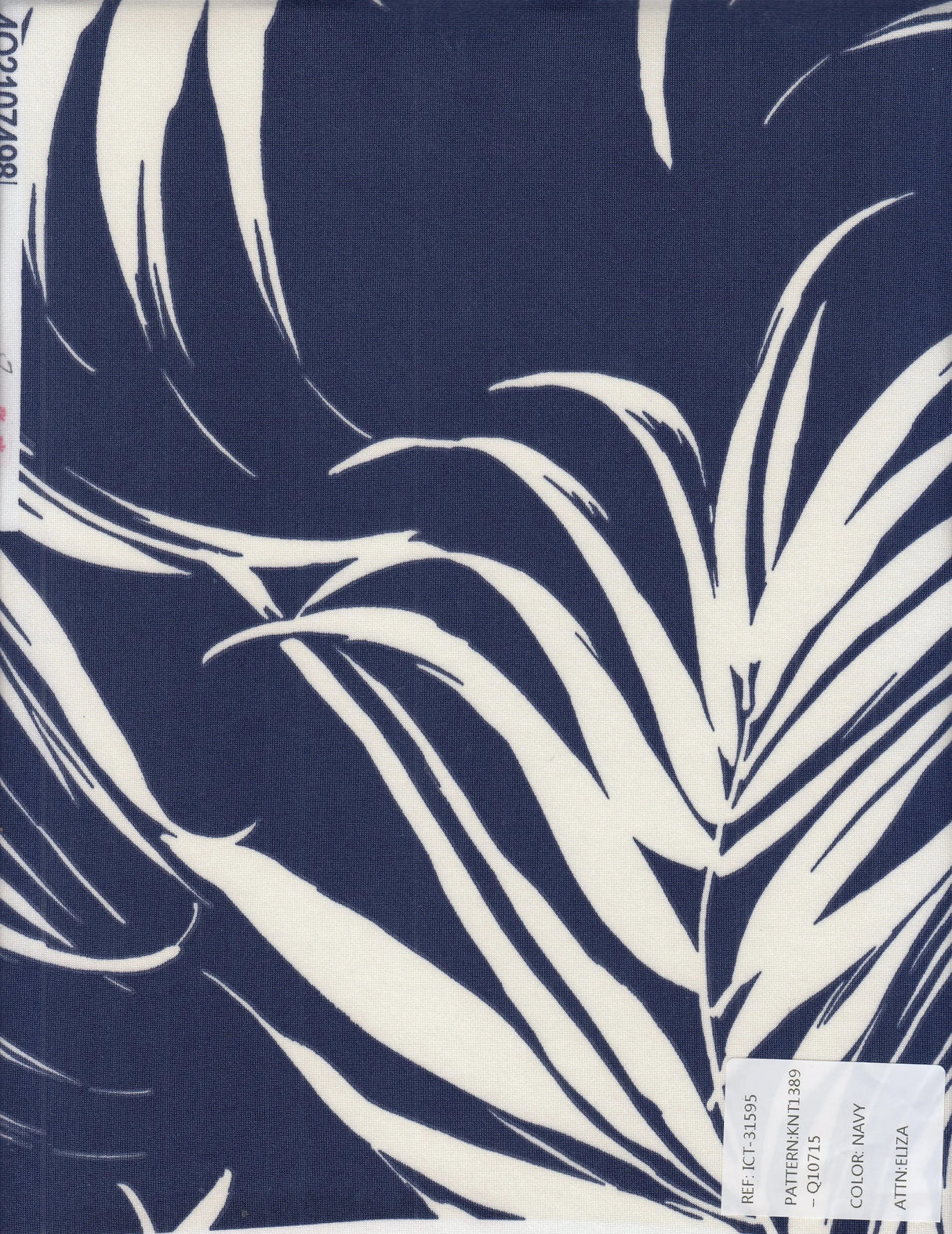 DTY Tropical Print Fabric Stretch Knit Leaf & Floral Design, 58/60" Wide