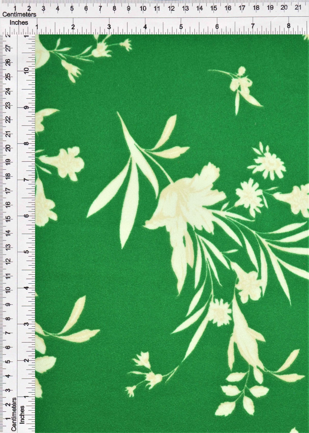 Floral Techno Crepe Stretch Knit Fabric