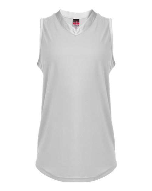 Alleson Athletic Women's Slide Fastpitch V-Neck Sleeveless Jersey