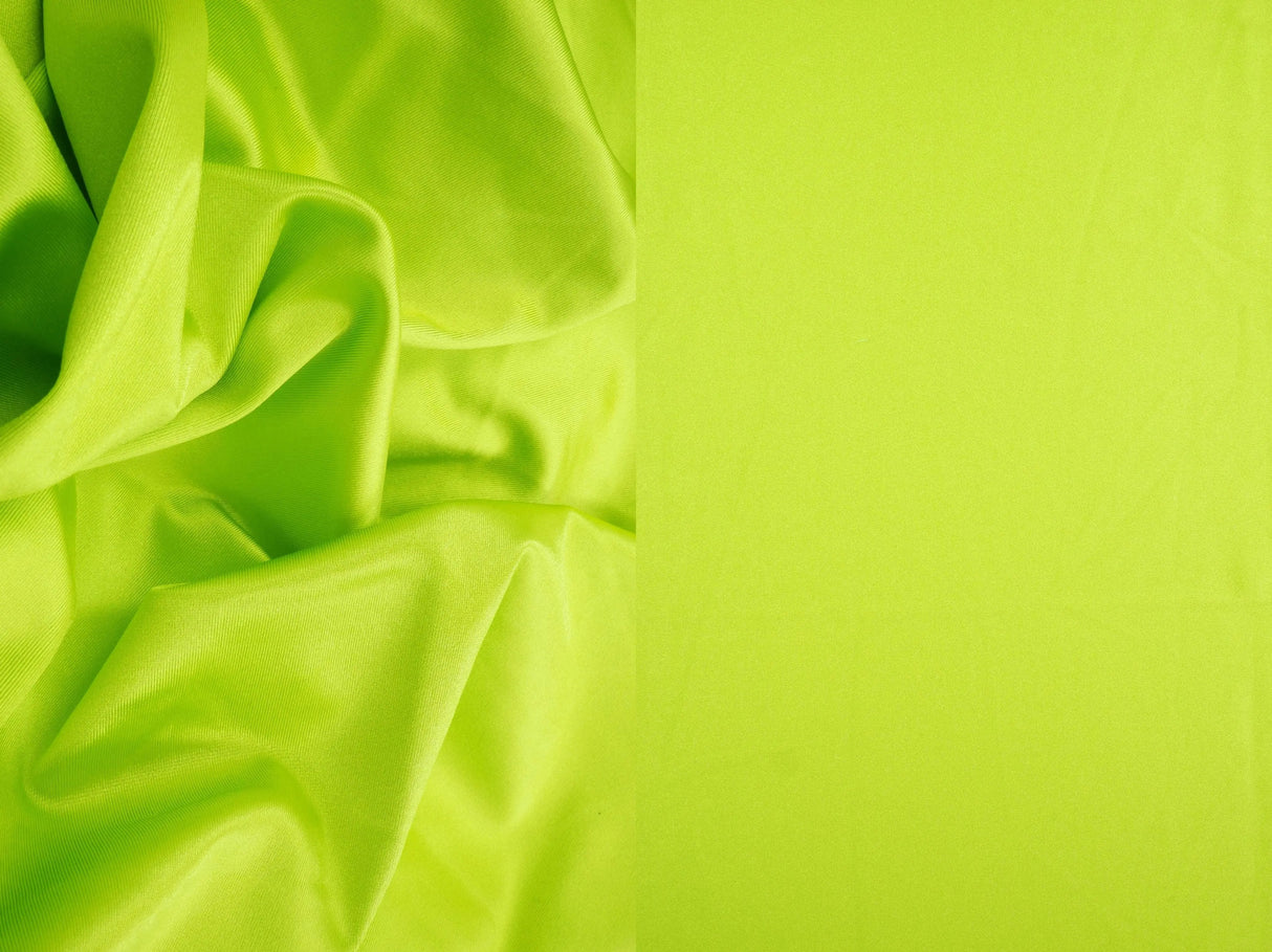 1 Yard Stretch Bridal Satin Fabric 250 GSM, 58/60'' Wide Polyester Spandex Blend