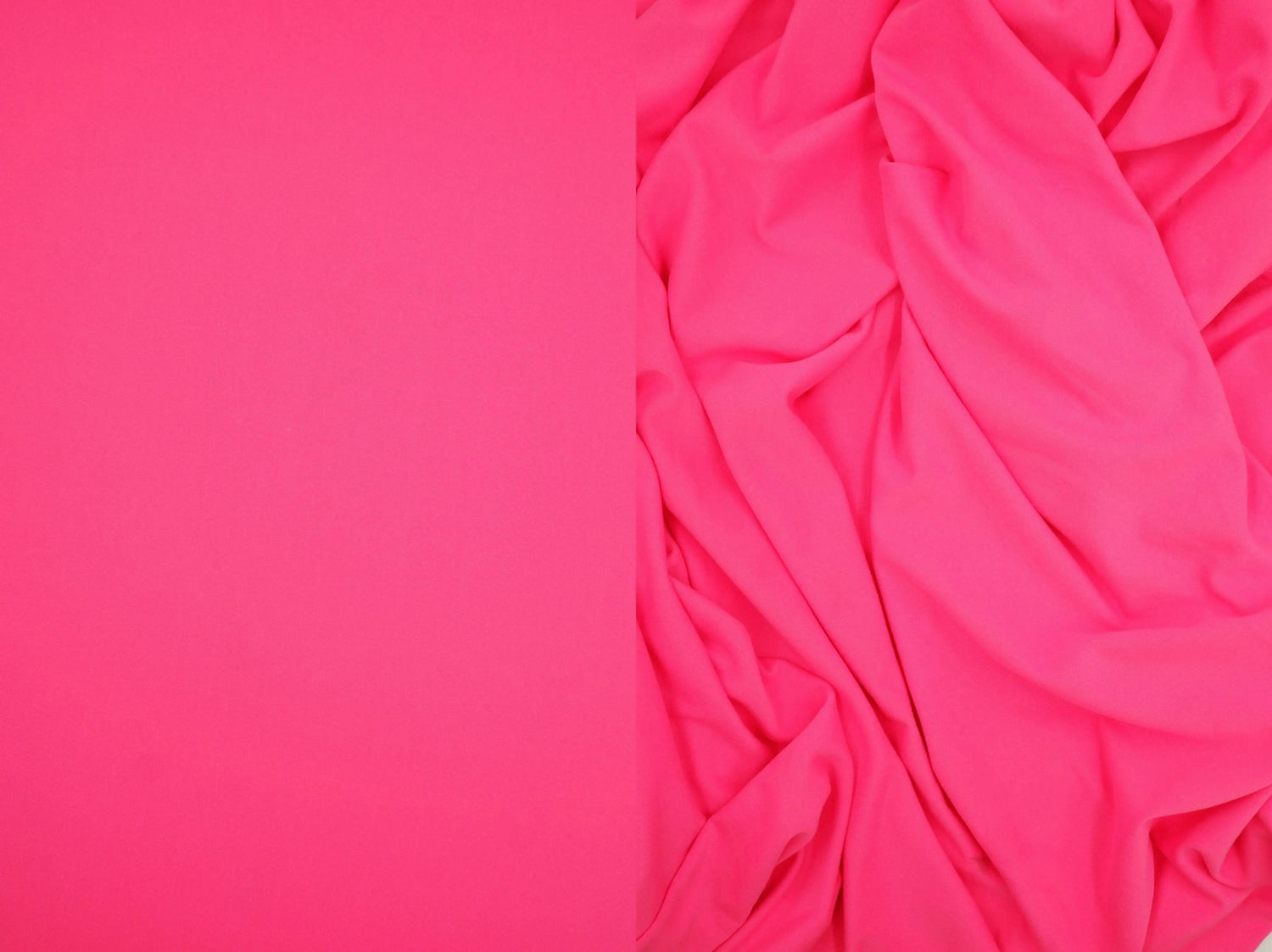 DTY Brushed Solid Knit Fabric by the Yard 58/60'' Width, Poly Spandex Blend