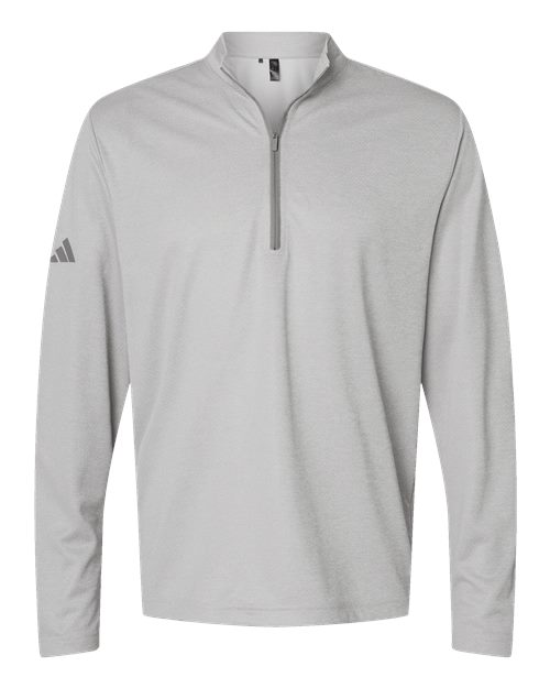 Adidas Men's Space Dyed Quarter-Zip Pullover