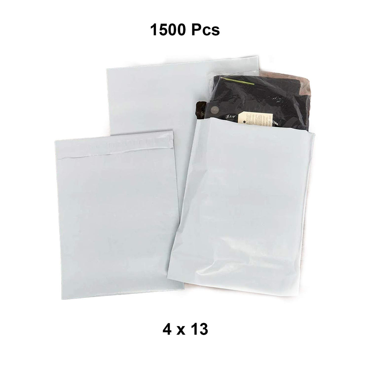 Self Seal Gusseted Mailers 4''x 13'' - 500 EACH